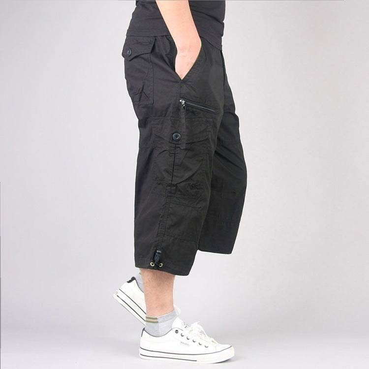 Loose Cropped Pants