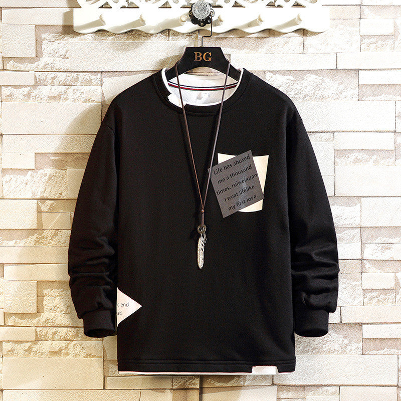 MEN FULL SLEEVE SOLID SWEATSHIRT