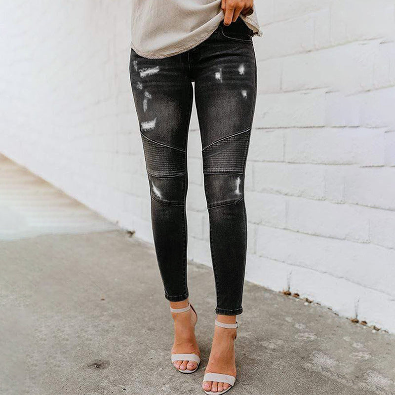 LOW WAIST SKINNY JEANS