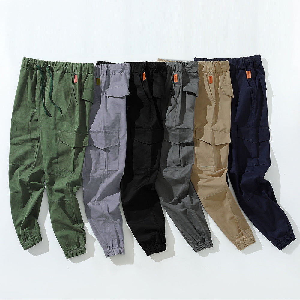 Casual Ankle-tied Trousers