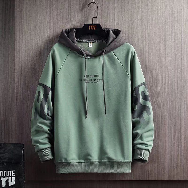 MEN'S HOODED PULLOVER