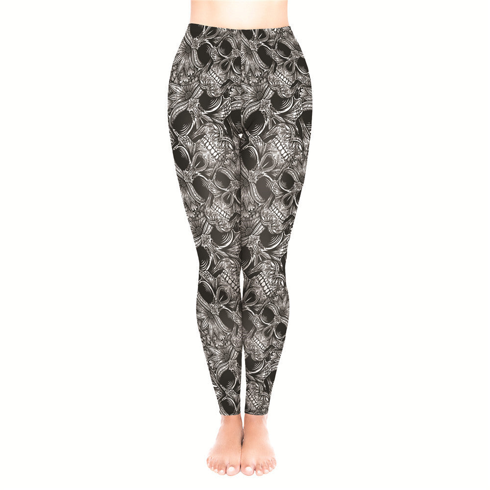 SKELETON HIGH-WAIST LEGGING