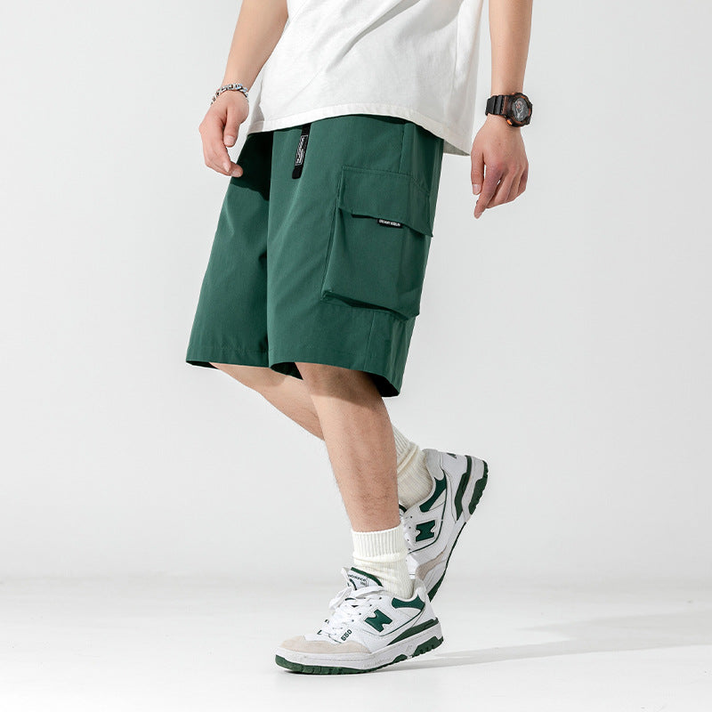CLASSY CARGO SOLID COLOUR SHORTS