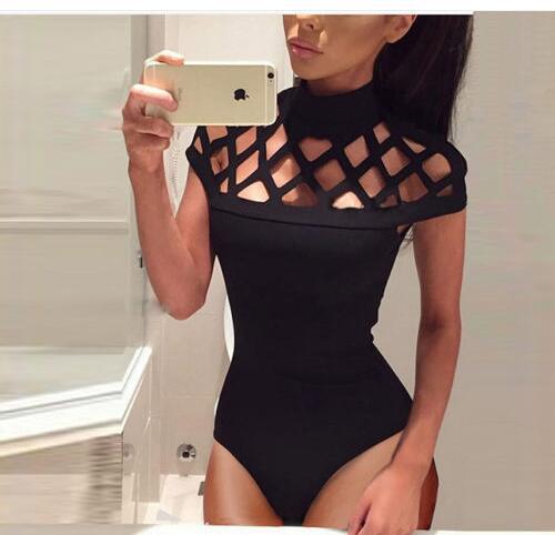 PATCHWORK BODYSUIT