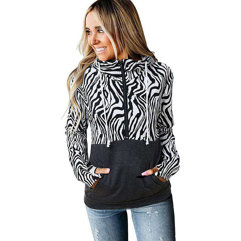 CAMOUFLAGE ZIPPER HOODIE