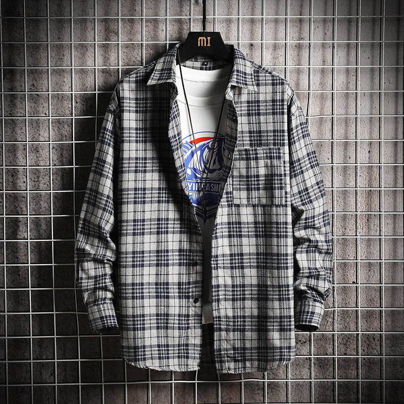 CHECK PATTERN CASUAL SHIRT