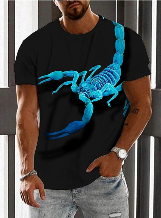 3D ART PRINTED DESIGN T-SHIRT