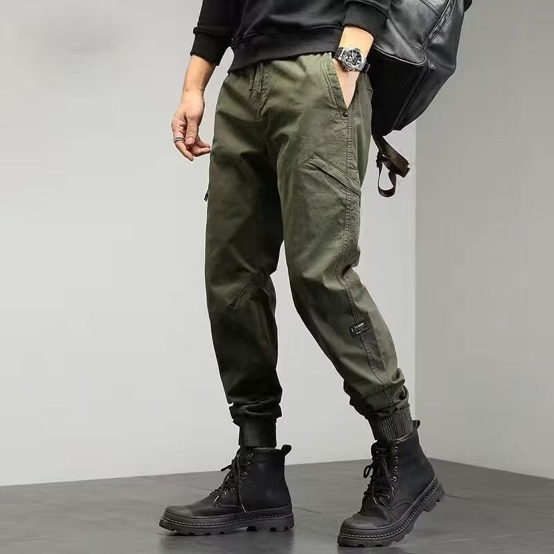 MEN'S CASUAL CARGO TROUSERS