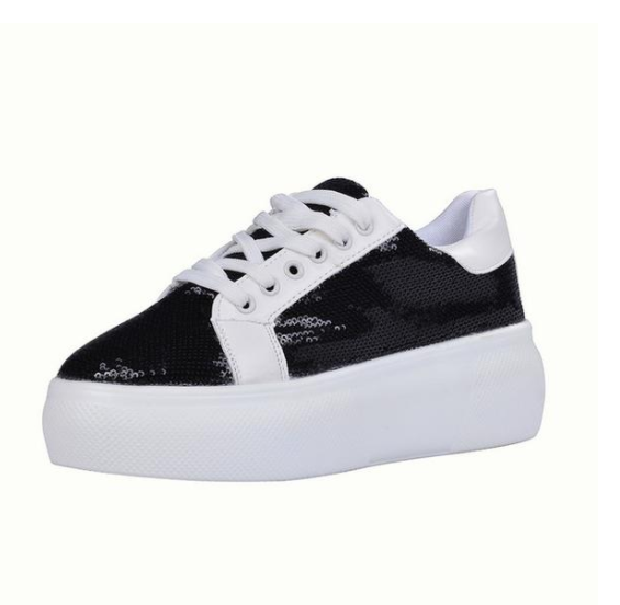 SEQUIN LOW-TOP SNEAKER