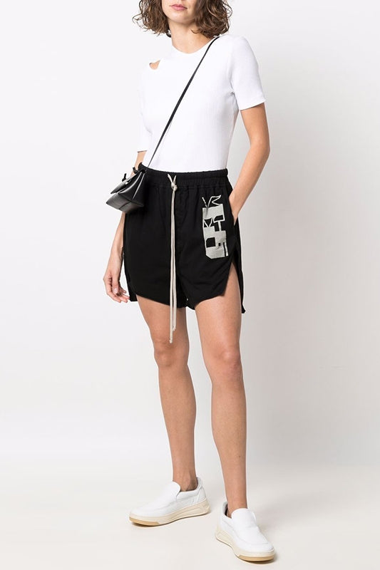COTTON QUARTER SHORTS