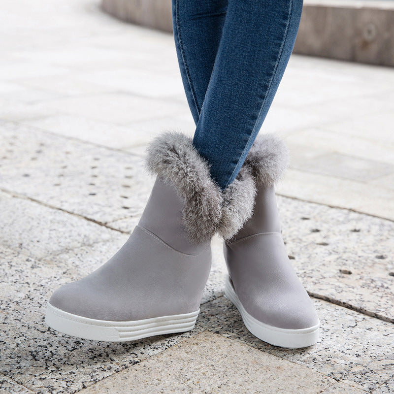 FUR WINTER BOOTS
