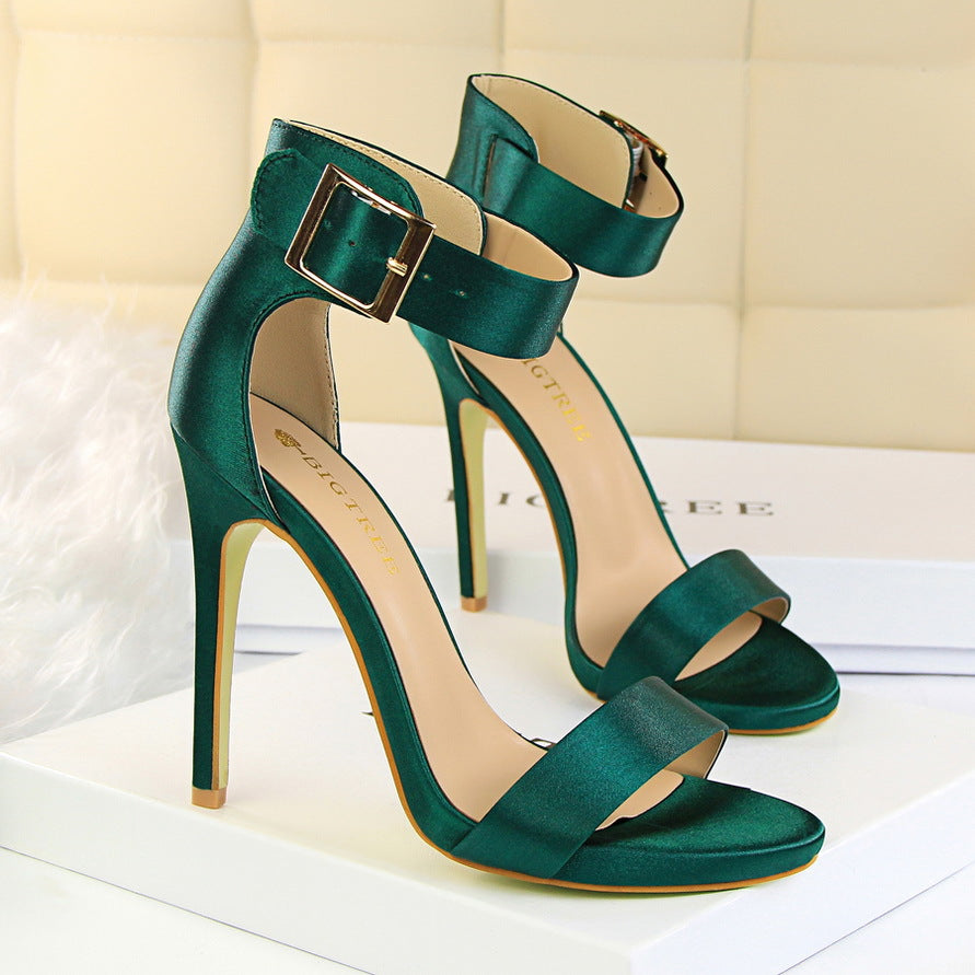 STRAPPY STILETTO HEELS