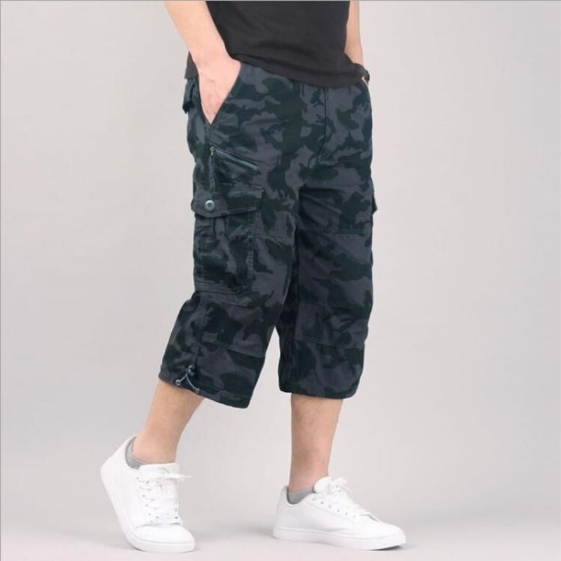 Loose Cropped Pants