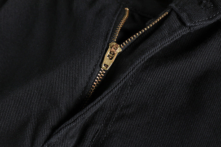 Men's Loose Washed-out Big Ripped Jeans