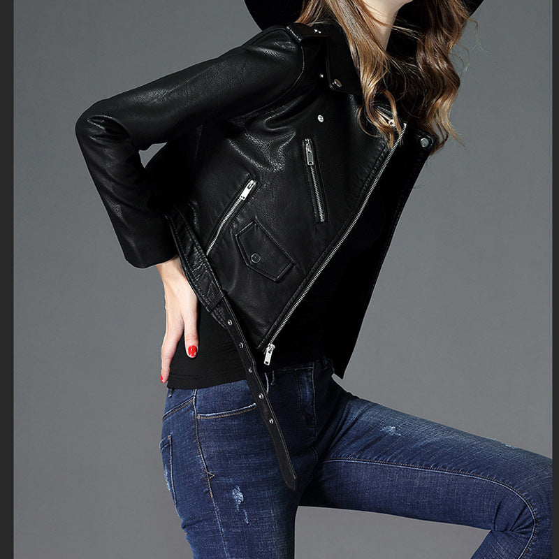 LEATHER JACKET ZIPPER