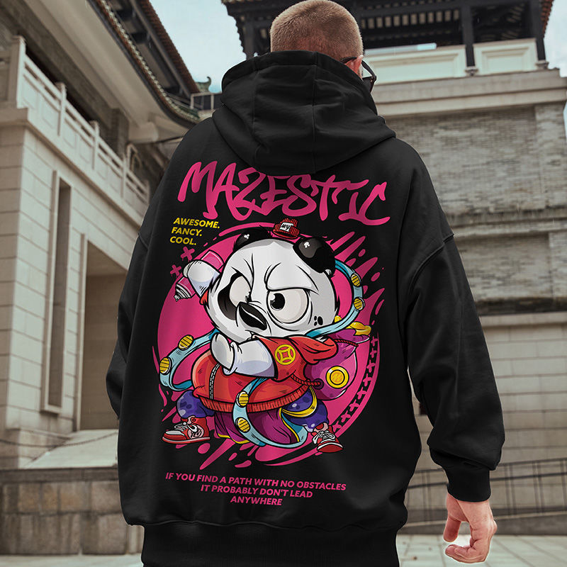 MEN HIGH STREET LOOSE FIT HOODIE