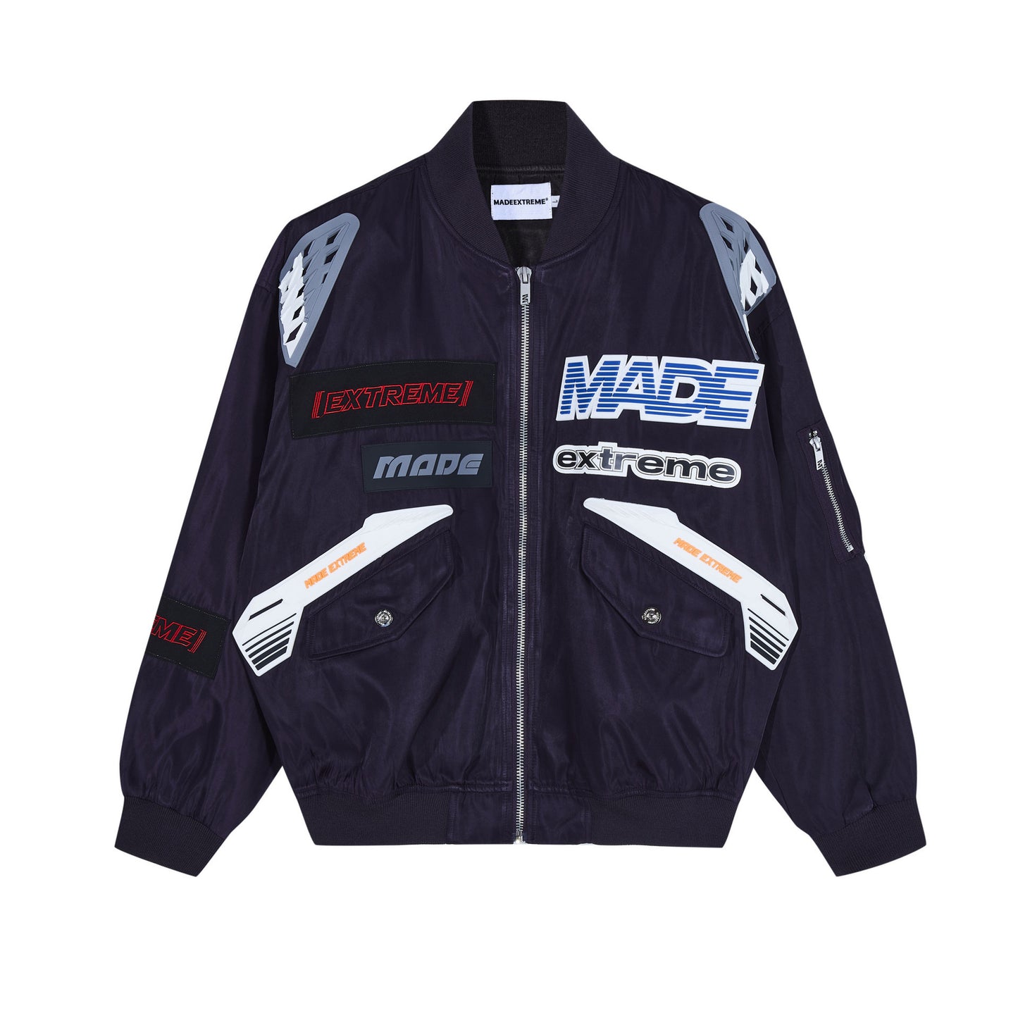 Retro Short Racing Suit Baseball Jacket