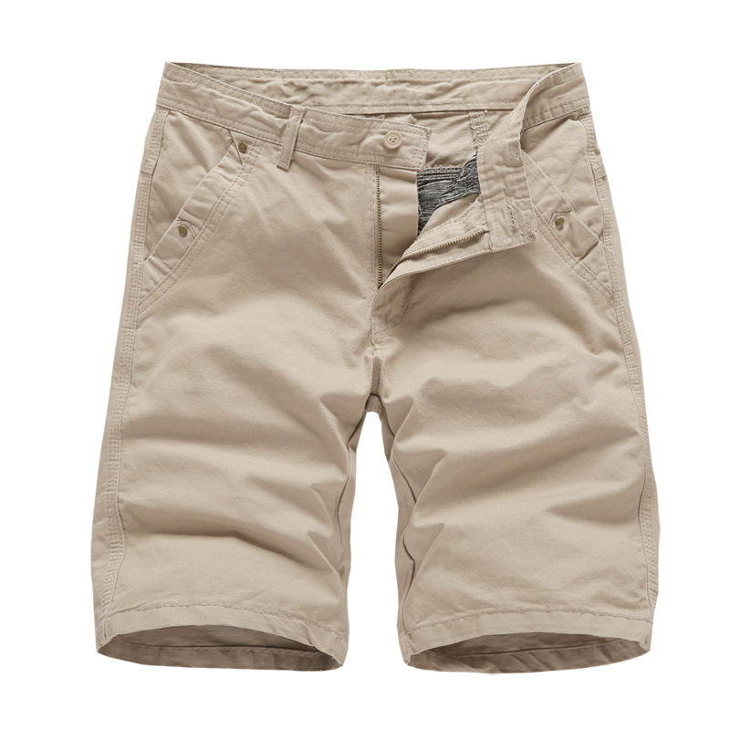 COTTON JEANS SHORTS
