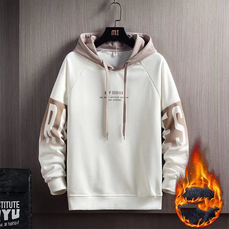 MEN'S HOODED PULLOVER