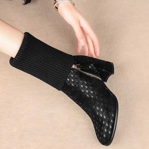 ZIPPER BOOTS