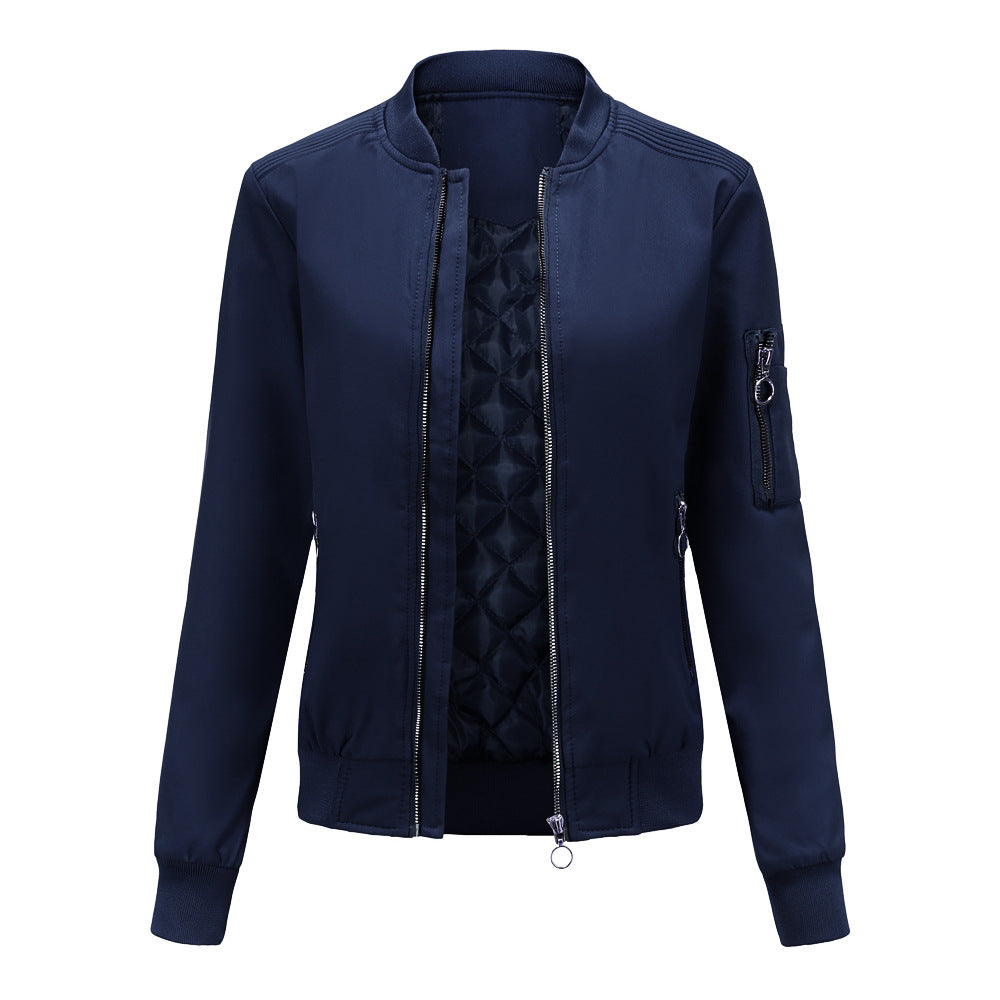 SOLID PRINT JACKET