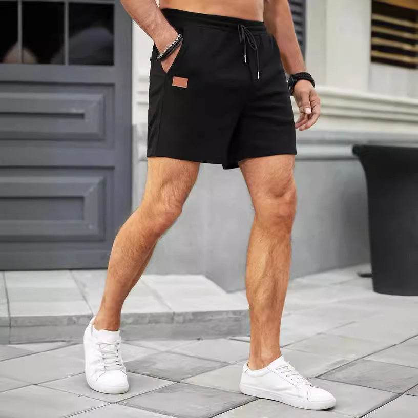 Solid Color Casual Pants
