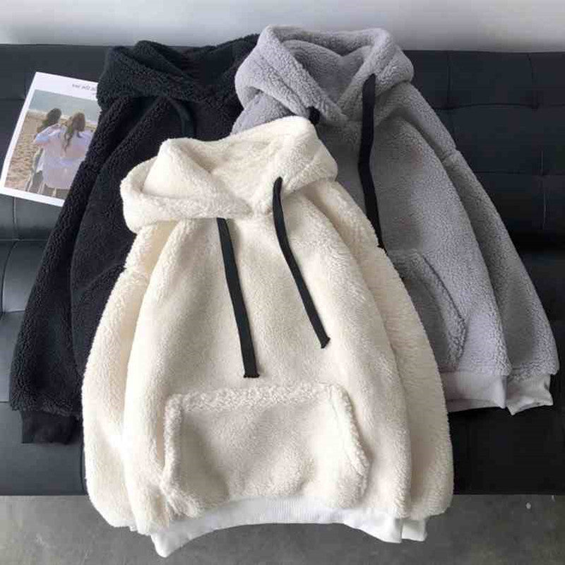 FLEECED JUMPER HOODIE