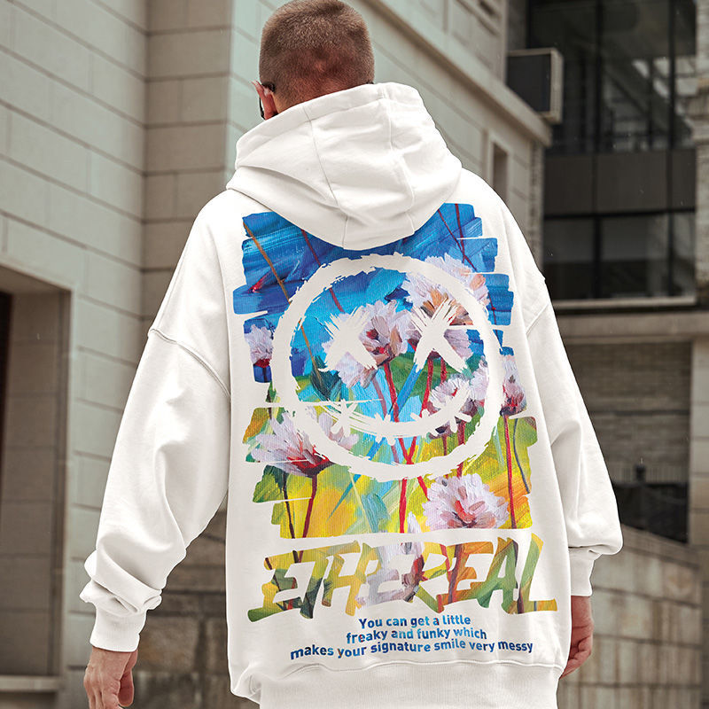 MEN HIGH STREET LOOSE FIT HOODIE