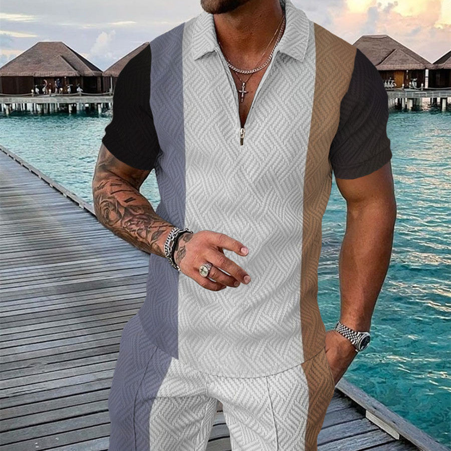SOLID PRINT SUMMER SUITS