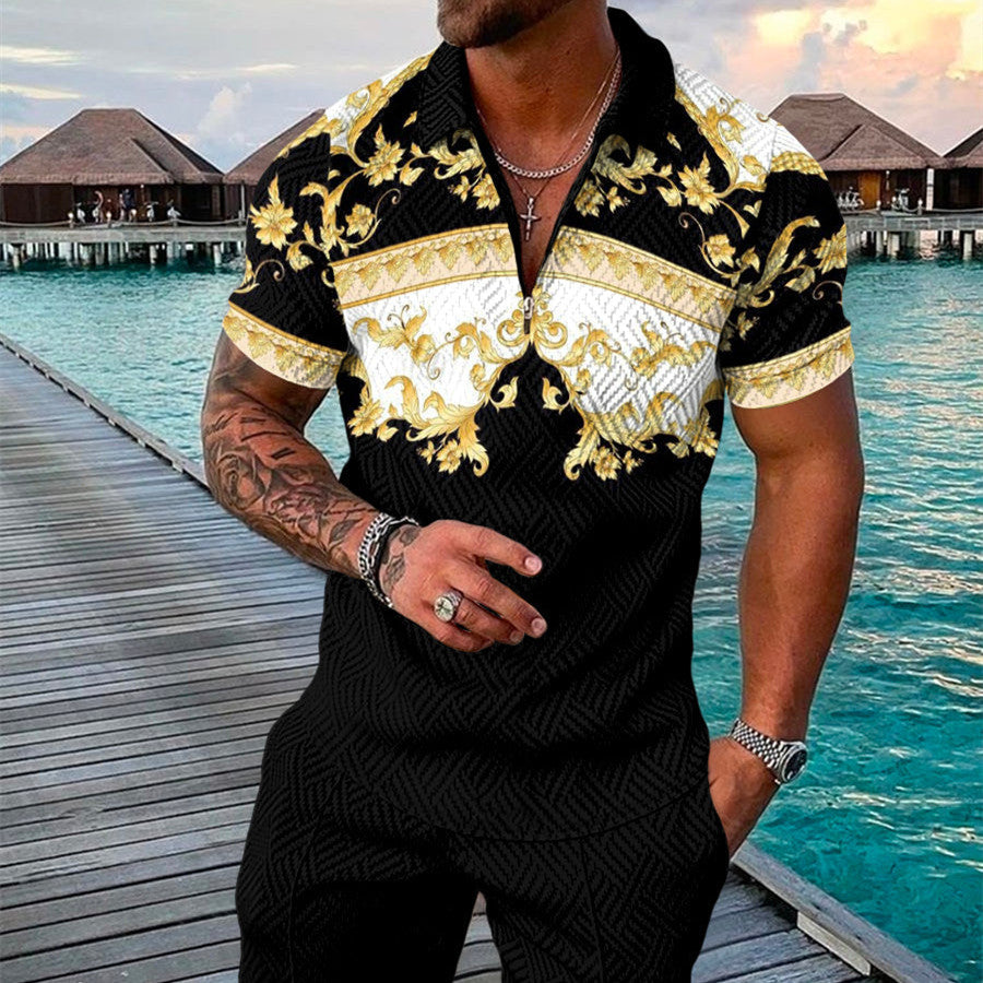 SOLID PRINT SUMMER SUITS