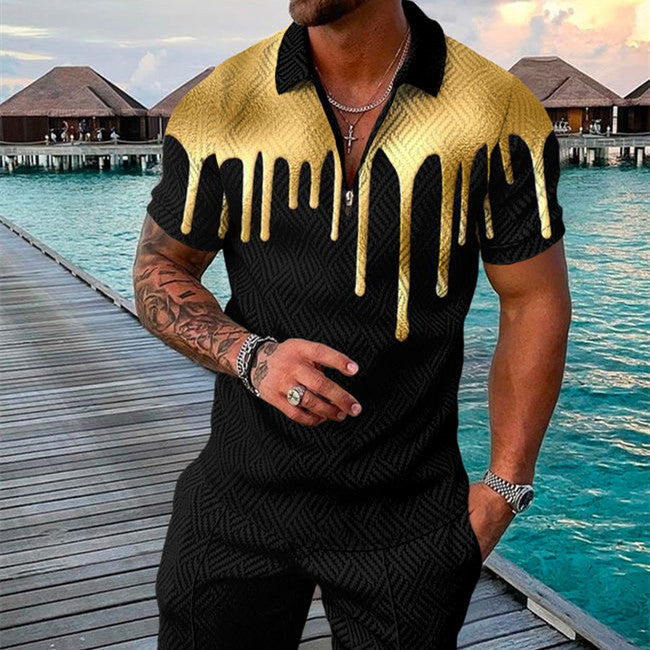 SOLID PRINT SUMMER SUITS