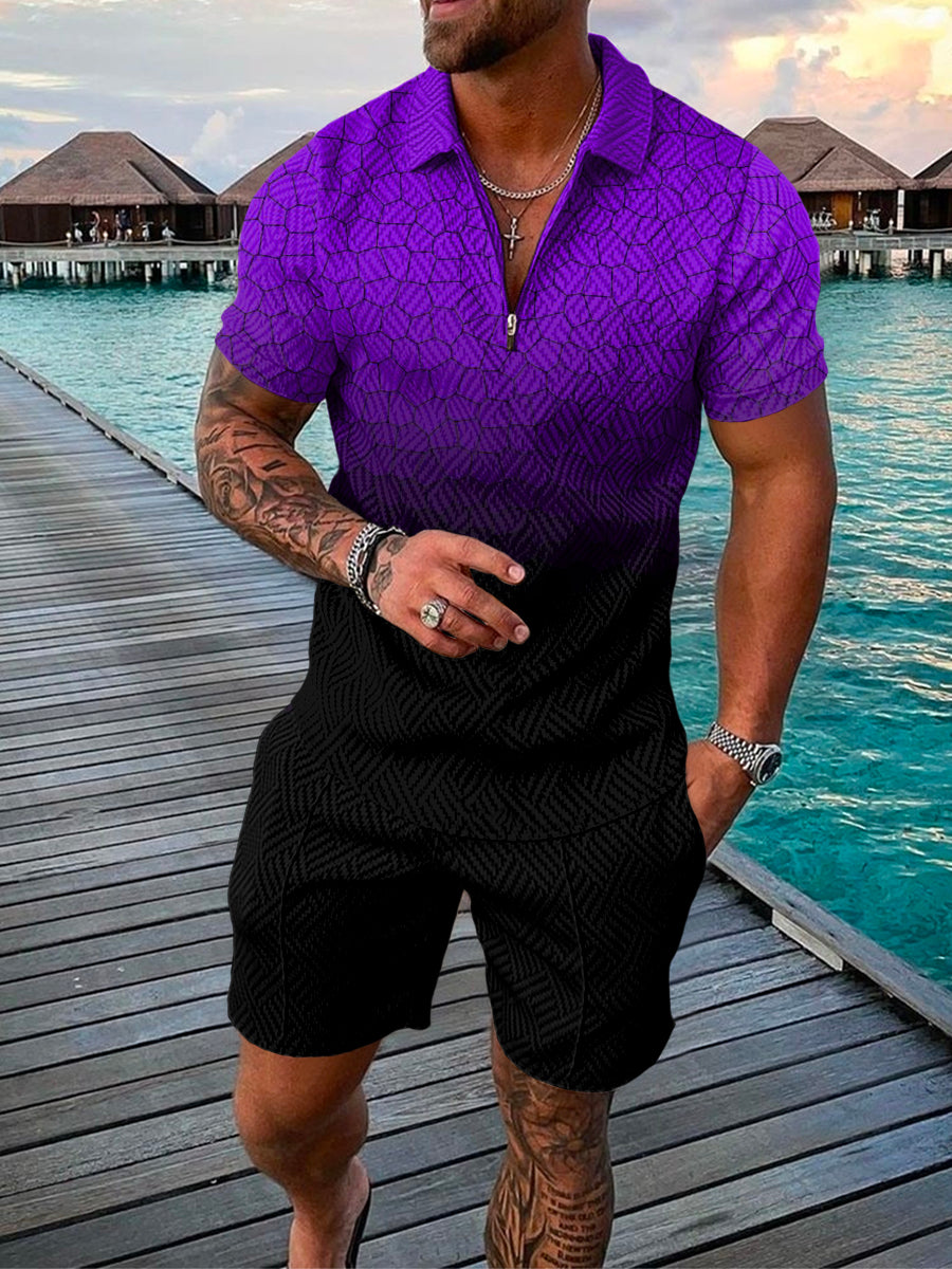 SOLID PRINT SUMMER SUITS