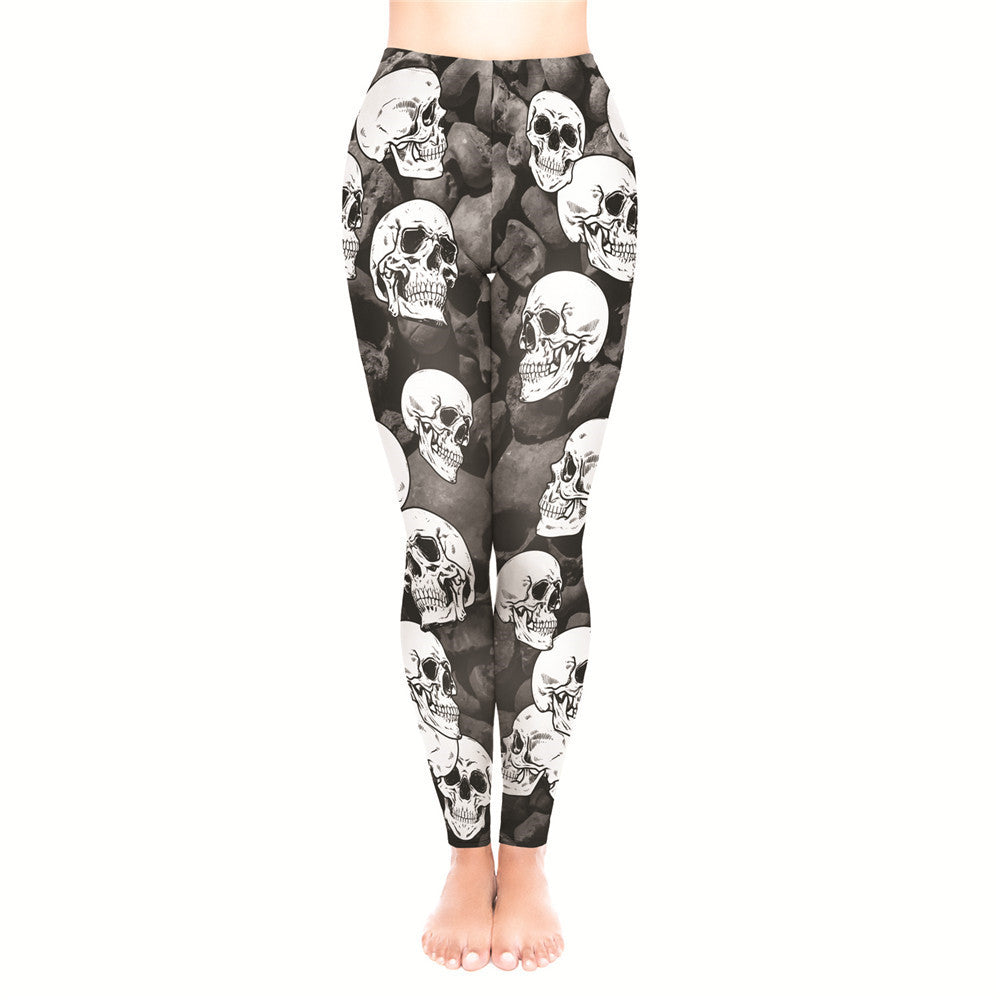 SKELETON HIGH-WAIST LEGGING