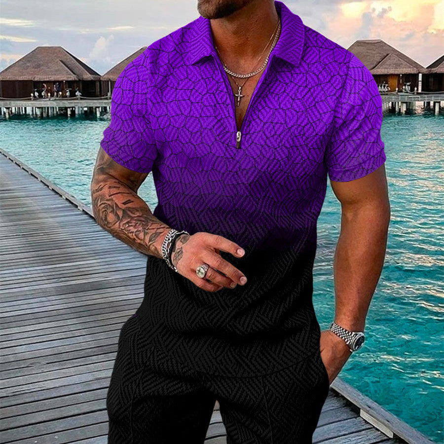 SOLID PRINT SUMMER SUITS