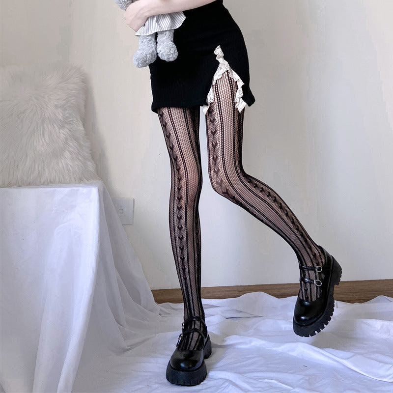 LACE SHEER STOCKINGS