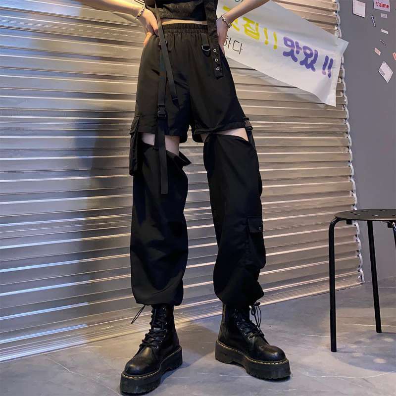 PATCHWORK CARGO PANTS