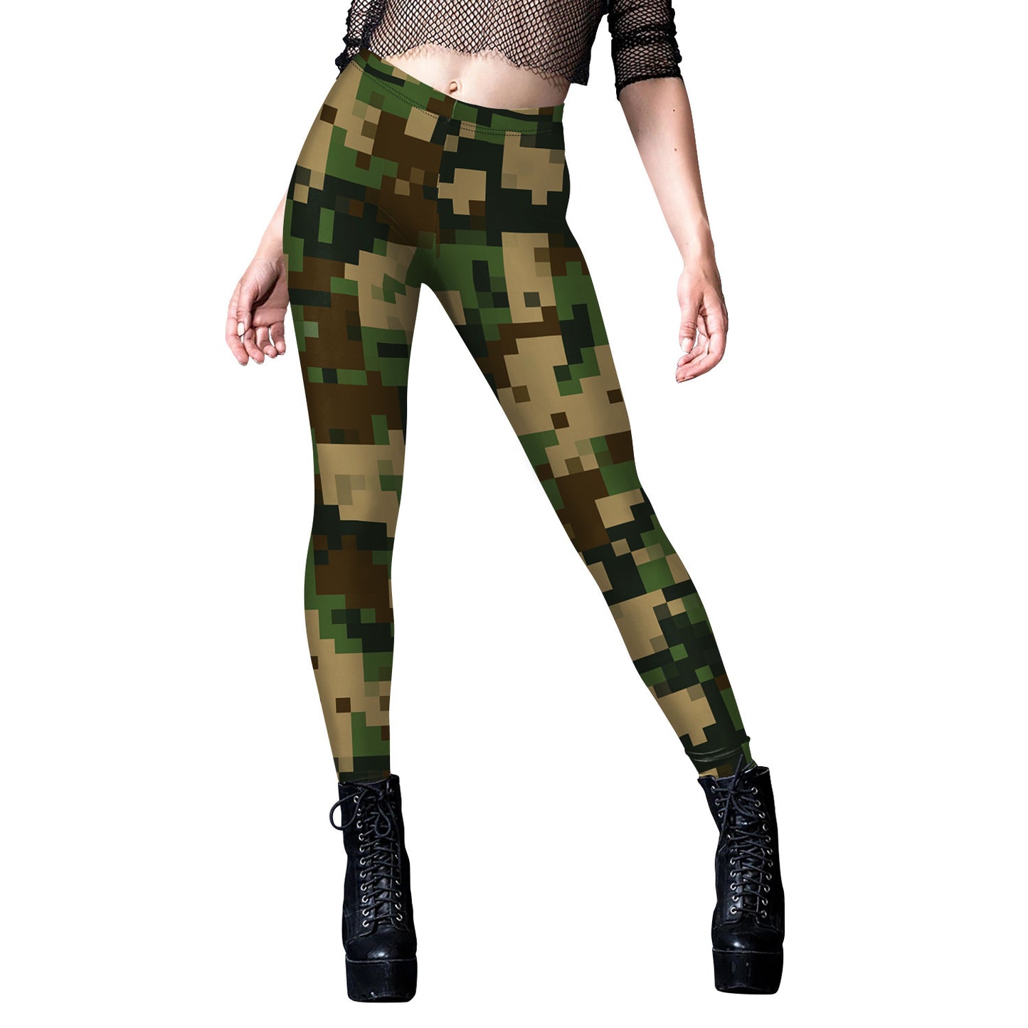 Women's Camouflage Digital Printing Sweatpants