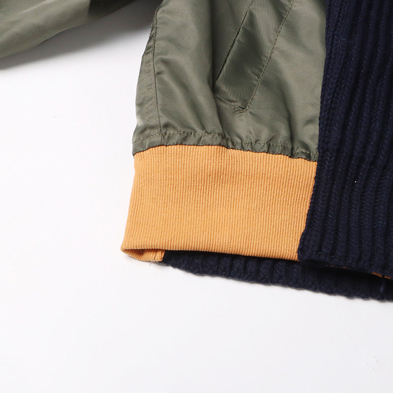 Women's Turtleneck Fashion Knitted Short Coat
