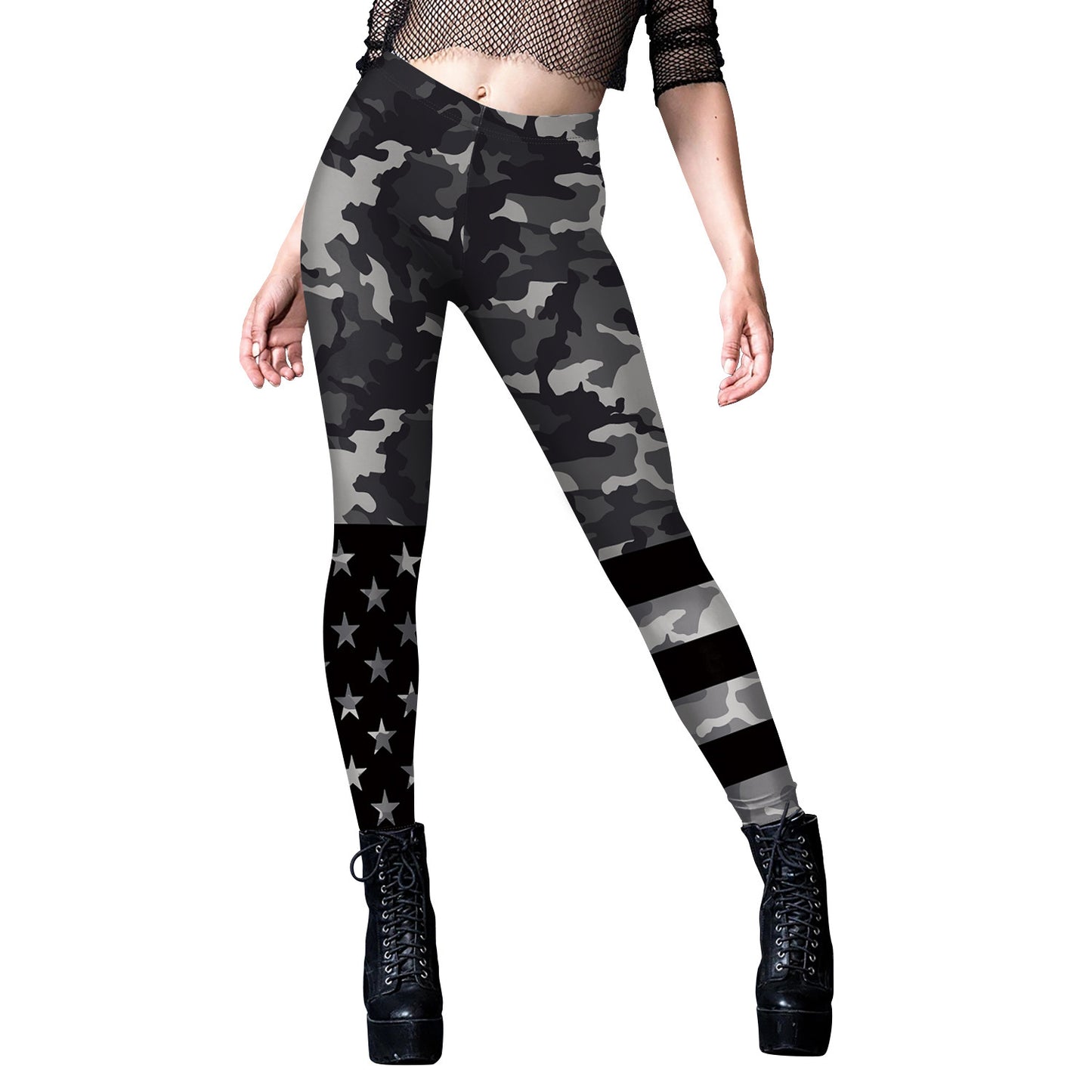 Women's Camouflage Digital Printing Sweatpants