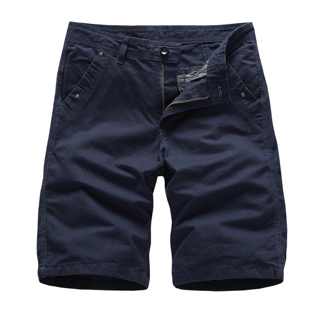 COTTON JEANS SHORTS
