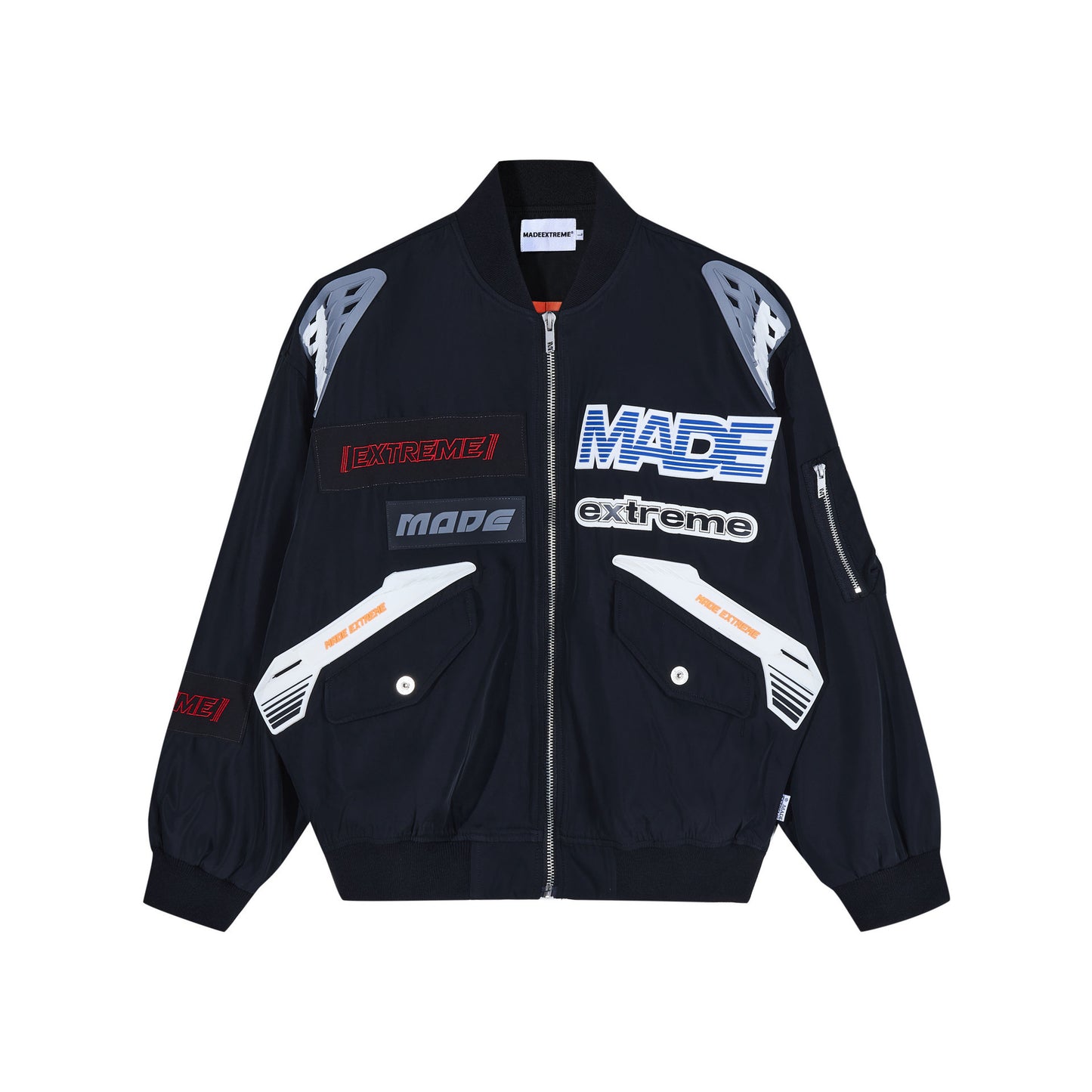 Retro Short Racing Suit Baseball Jacket