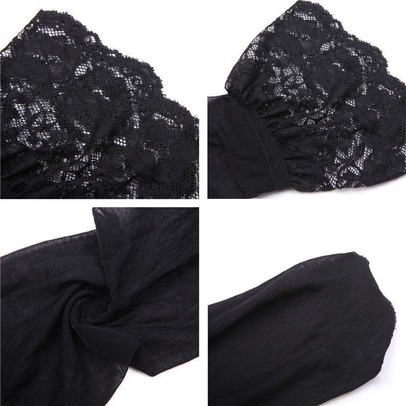 SHEER RUFFLE LINGERIE SET