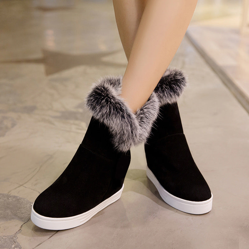 FUR WINTER BOOTS