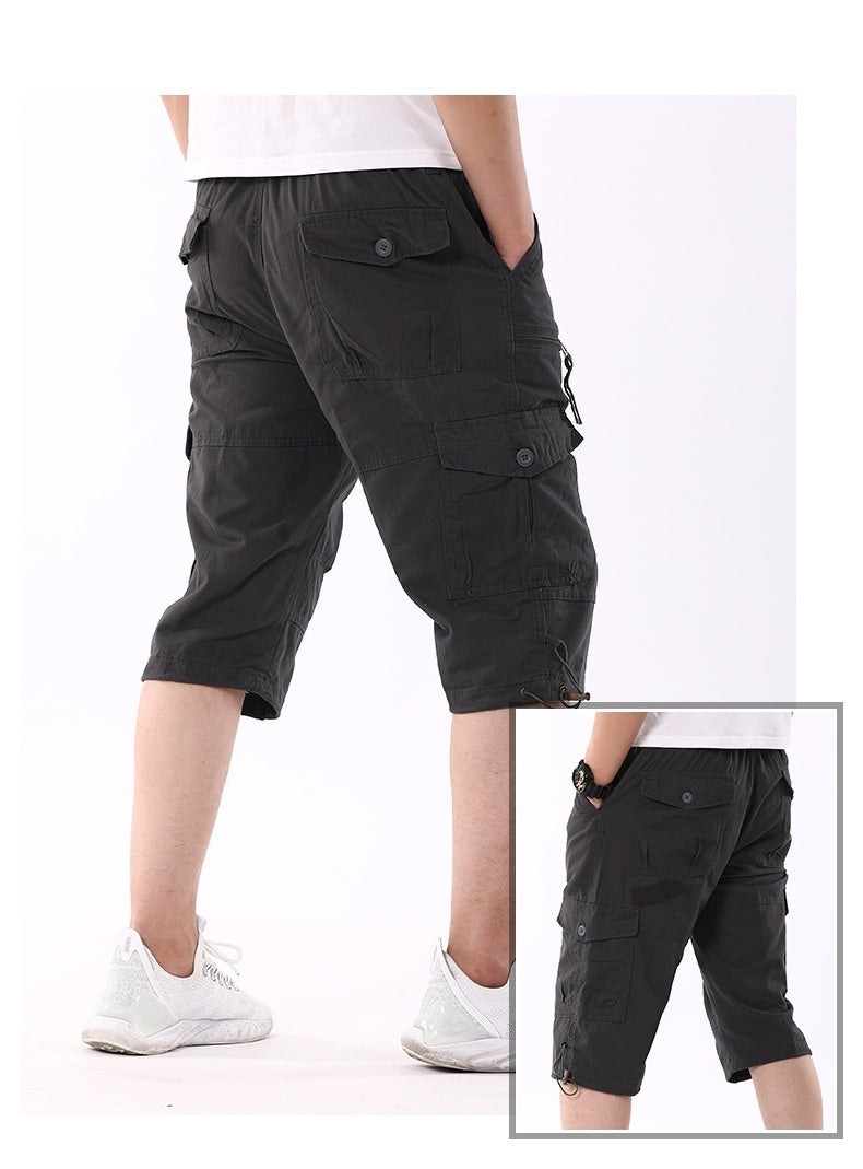 Loose Cropped Pants