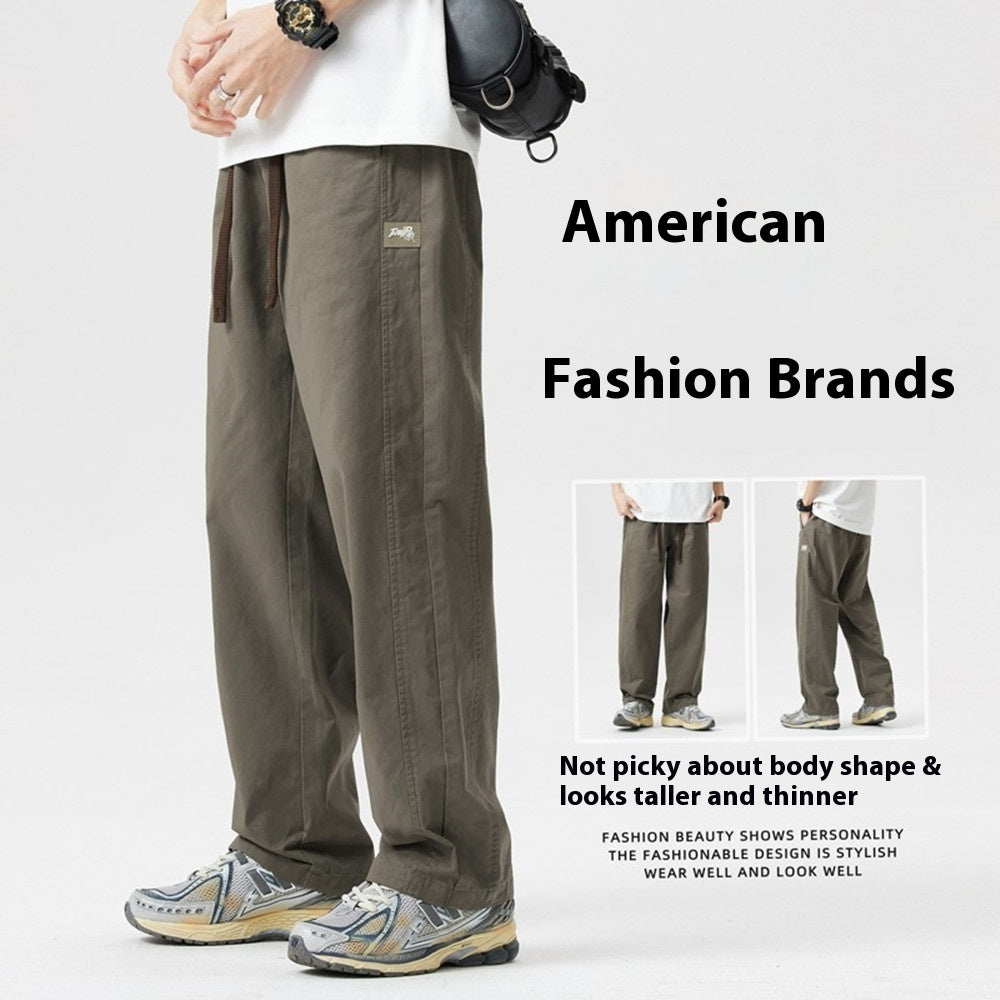 Summer Thin Pure Cotton Casual Pants