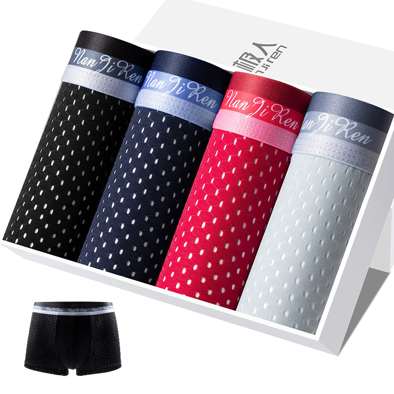 DOTTED PRINT BOXER