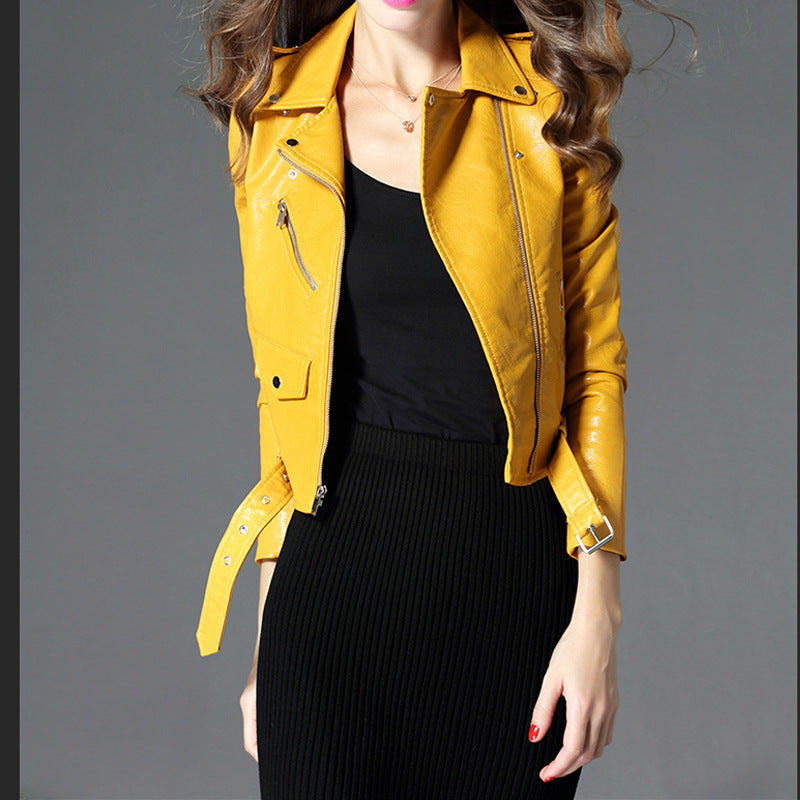 LEATHER JACKET ZIPPER