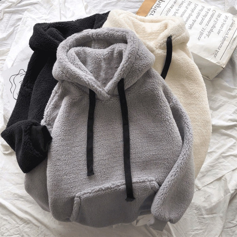 FLEECED JUMPER HOODIE