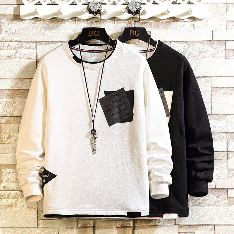 MEN FULL SLEEVE SOLID SWEATSHIRT