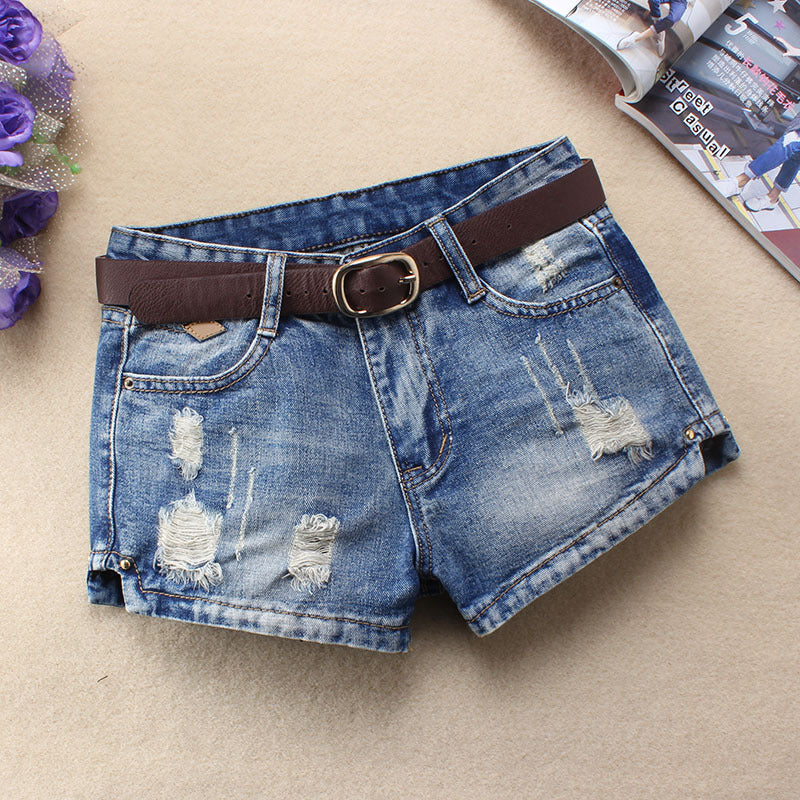 DENIM SHORTS